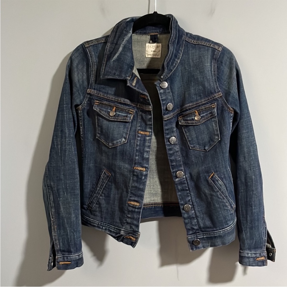 J Crew Factory Jean Jacket - Picture 2 of 5